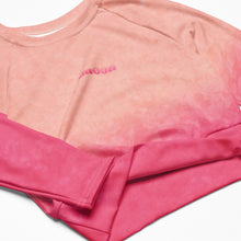 Load image into Gallery viewer, strawberry pop long-sleeve crop top