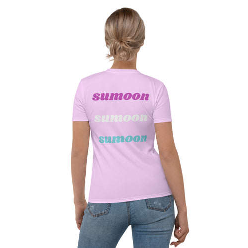 light pink logo t-shirt