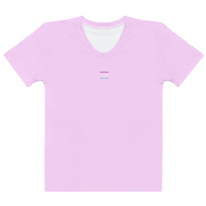 light pink logo t-shirt