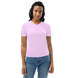 light pink logo t-shirt