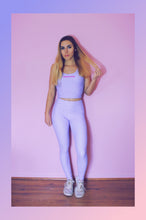 Load image into Gallery viewer, pastel purple fitted cropped tank