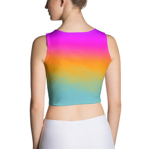 lava fitted cropped tank