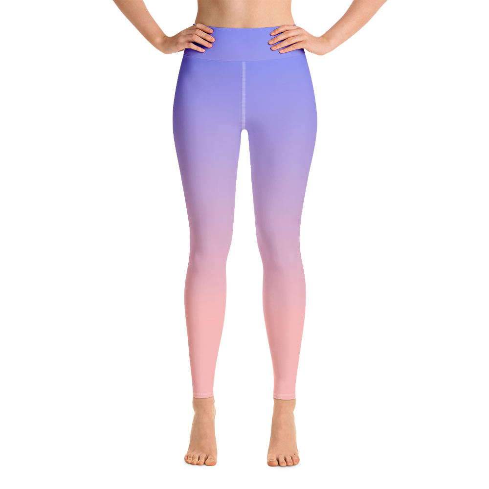 sunset high-waisted leggings