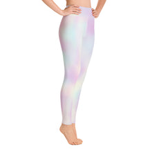 Load image into Gallery viewer, pastel tie-dye high-waisted leggings