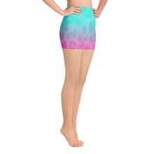 Load image into Gallery viewer, cheetah print ombré high-waisted shorts