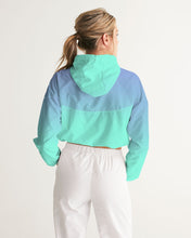 Load image into Gallery viewer, blueberry cropped windbreaker