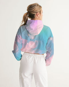 bubblez cropped windbreaker