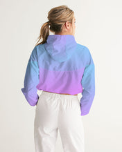 Load image into Gallery viewer, grape cropped windbreaker