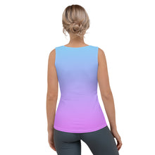 Load image into Gallery viewer, grape fitted tank top