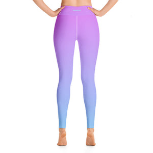 grape high-waisted leggings