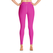 Load image into Gallery viewer, hot pink high-waisted leggings