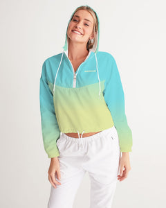 kiwi cropped windbreaker