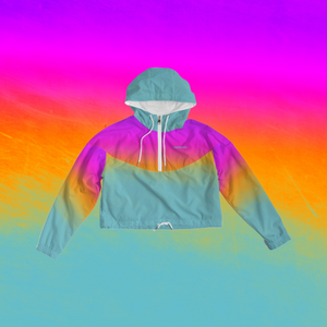 lava cropped windbreaker