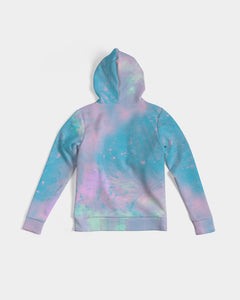 messy paint hoodie