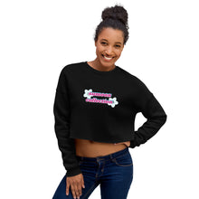 Load image into Gallery viewer, floral logo cropped sweatshirt