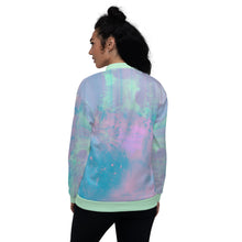 Load image into Gallery viewer, messy paint bomber jacket