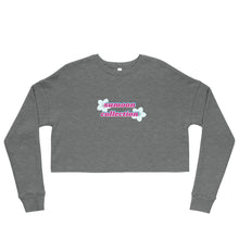 Load image into Gallery viewer, floral logo cropped sweatshirt