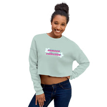 Load image into Gallery viewer, floral logo cropped sweatshirt