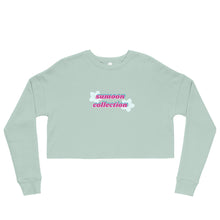 Load image into Gallery viewer, floral logo cropped sweatshirt