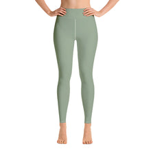 Load image into Gallery viewer, light olive high-waisted leggings