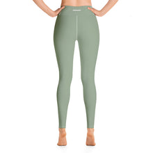 Load image into Gallery viewer, light olive high-waisted leggings