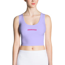 Load image into Gallery viewer, pastel purple fitted cropped tank