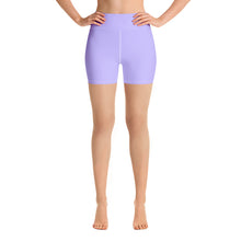 Load image into Gallery viewer, pastel purple high-waisted shorts