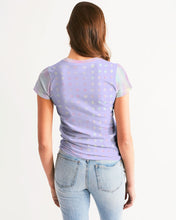 Load image into Gallery viewer, pastel purple polka-dot t-shirt