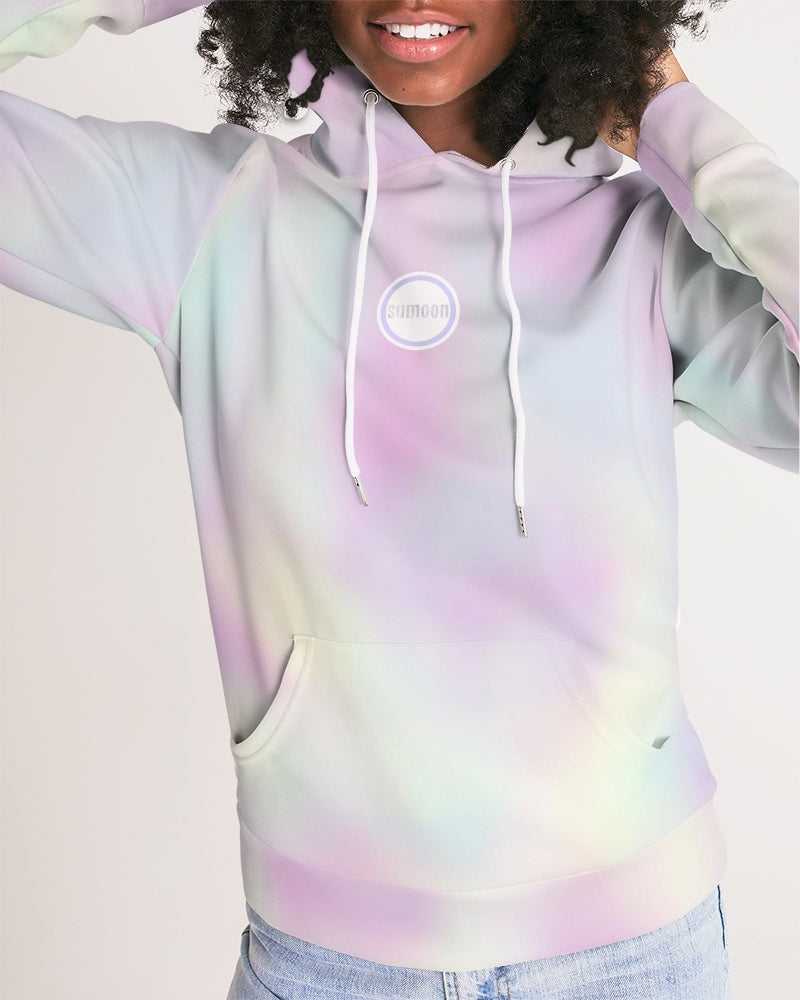 pastel tie-dye hoodie