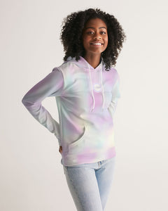 pastel tie-dye hoodie