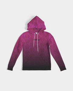 pink & black ombré hoodie