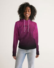 Load image into Gallery viewer, pink &amp; black ombré hoodie