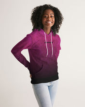 Load image into Gallery viewer, pink &amp; black ombré hoodie