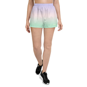 tri cotton candy athletic shorts