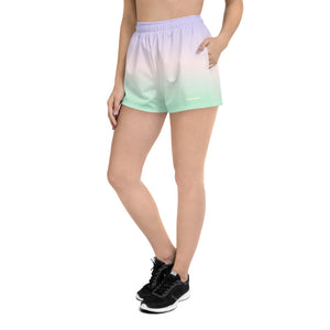 tri cotton candy athletic shorts