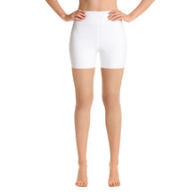 Load image into Gallery viewer, white high-waisted shorts