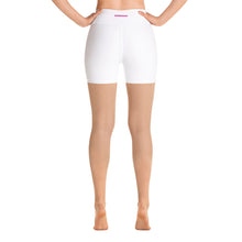 Load image into Gallery viewer, white high-waisted shorts